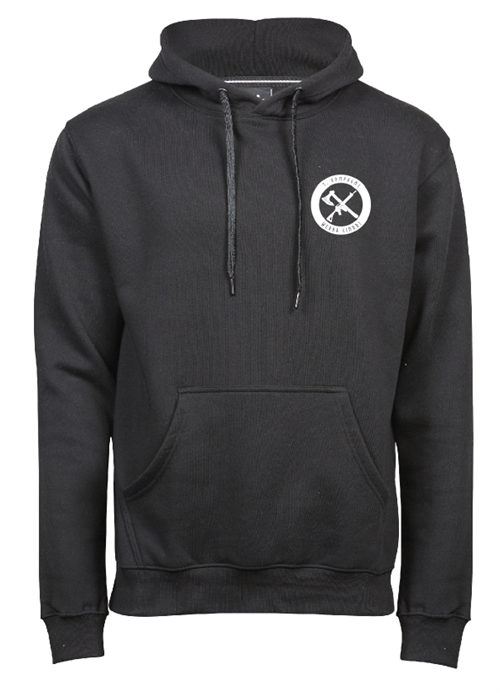 2. HBU hoodie - Sort